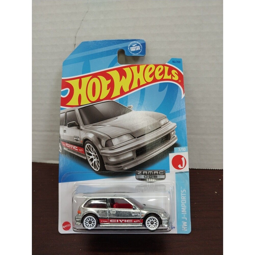 Hot Wheels 2023 Zamac '90 Honda Civic EF 006. diecast READ DESCRIPTION